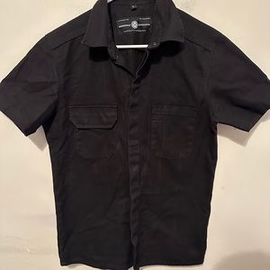Hammerhead X Dunderdon Short Sleeves Work Shirt Men’s Small Black